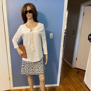 Lucky Brand Boho Blouse Size S